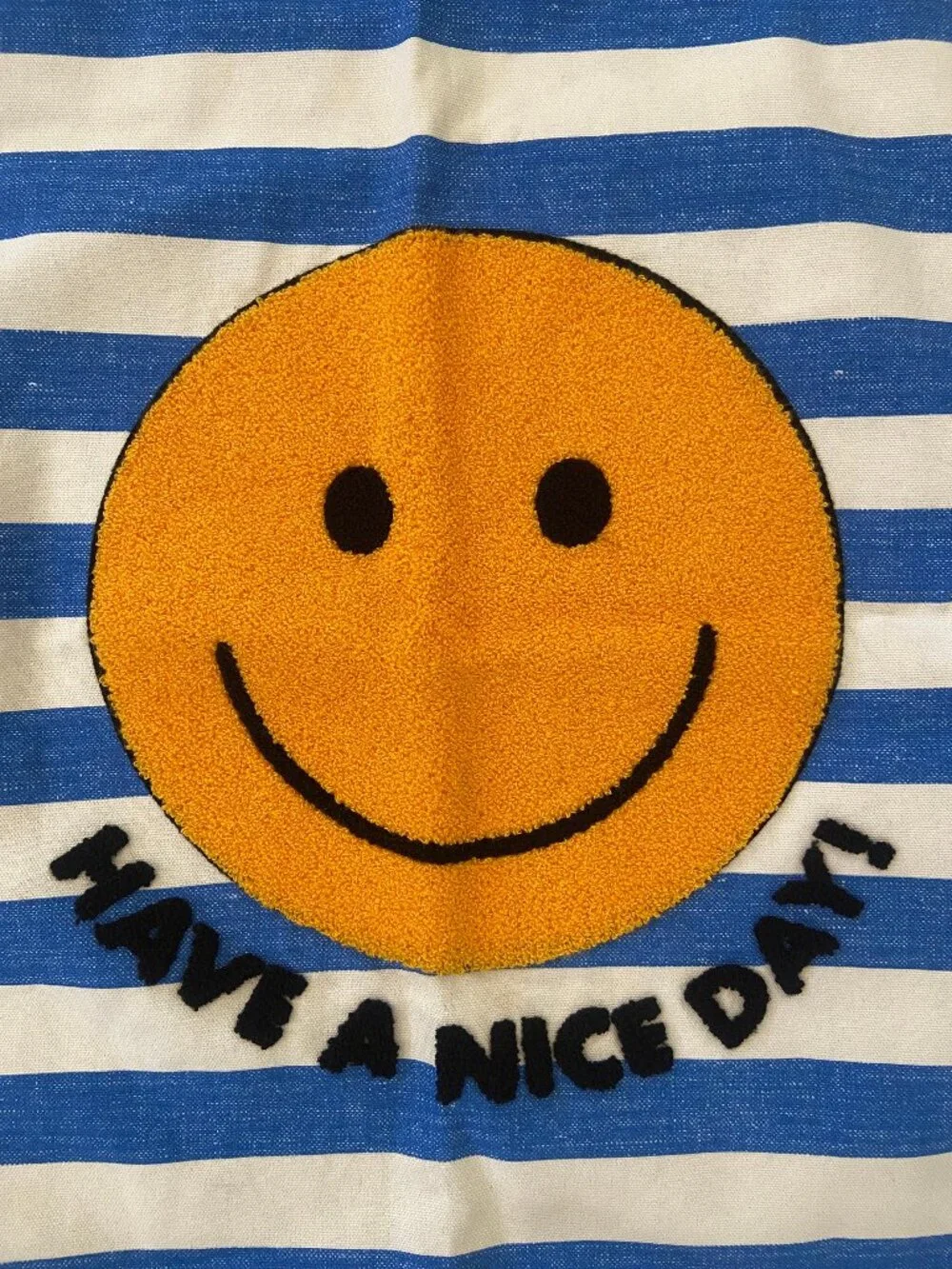West Elm x Kule Have A Nice Day Pillow Cover